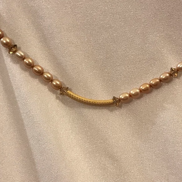 ⬇️ $148 💕Australian Pearl, Crystal Necklace - Picture 7 of 8